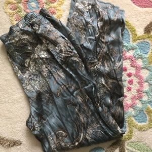 Coldwater Creek Paisley Pants